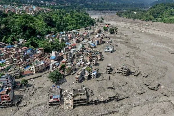 nepal flash flood